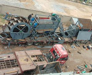 移動(dòng)篩沙水洗